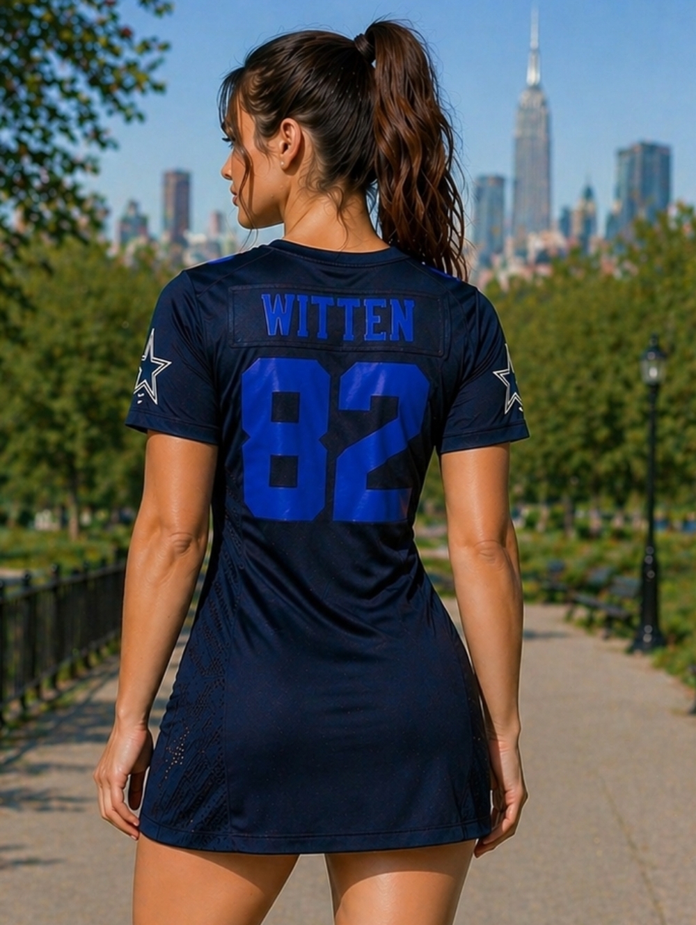 Cowboys Witten Nike Women's Jersey Dress